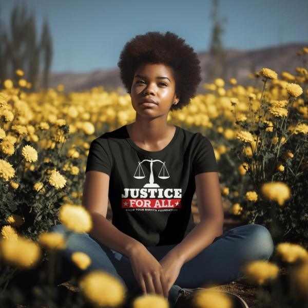 Women's Justice For All Tee #1