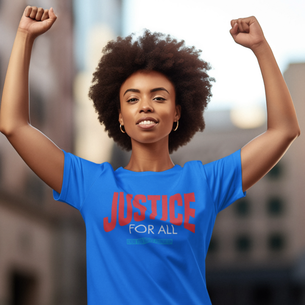 Women's Justice For All Tee #2 - Image 3