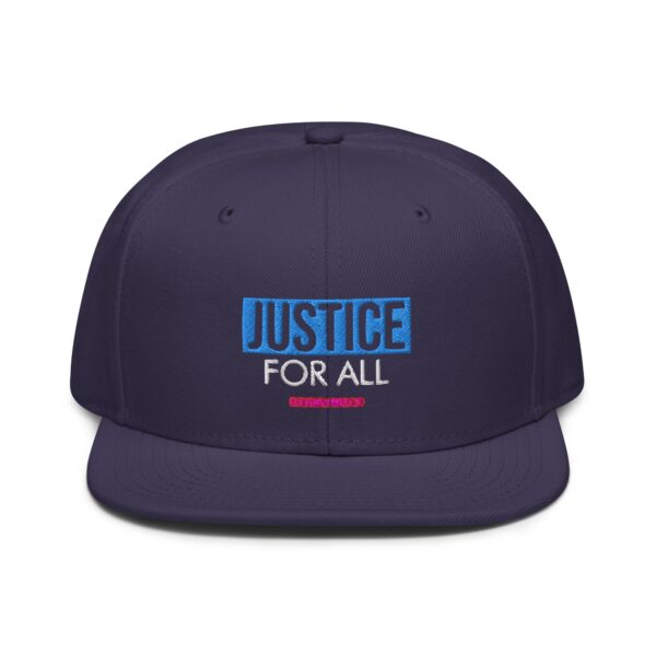 Justice For All Snapback Cap - Image 2