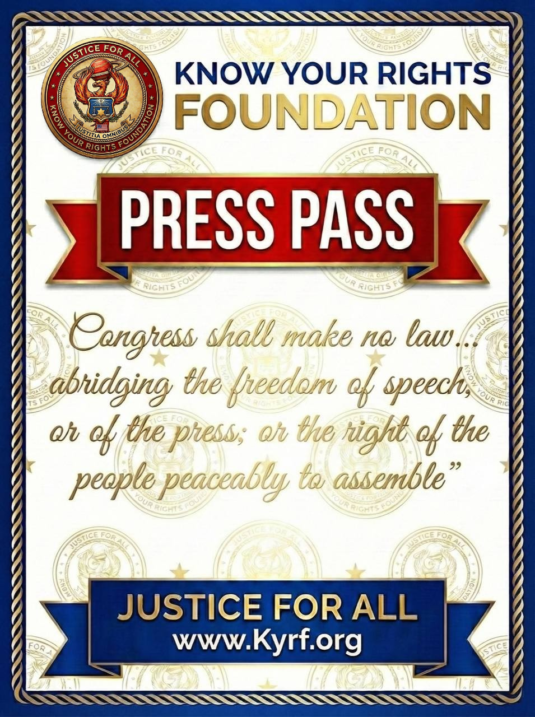 KYRF Press Pass